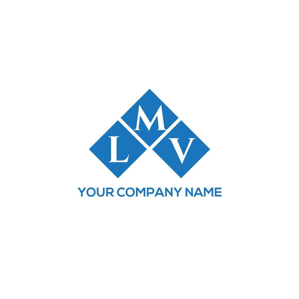 LMV letter logo design on WHITE background. LMV creative initials letter logo concept. LMV letter design. vector