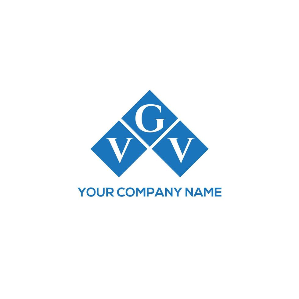 VGV letter logo design on WHITE background. VGV creative initials letter logo concept. VGV letter design. vector