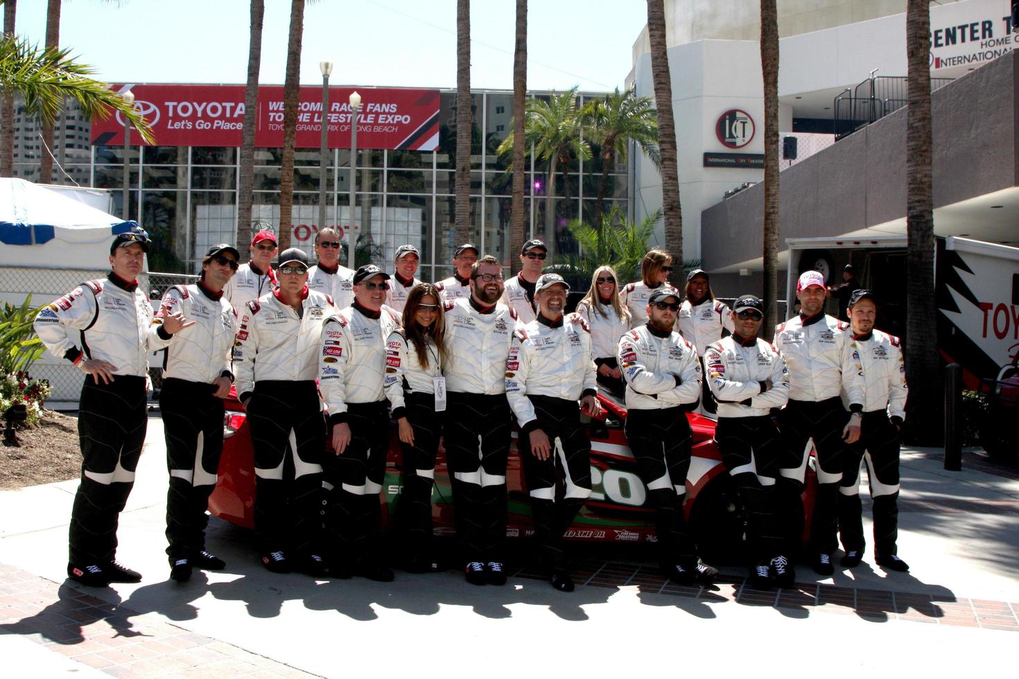 LOS ANGELES, APR 11 -  LBGP Pro Celeb Racers at the 2014 Pro Celeb Race Qualifying Day at Long Beach Grand Prix on April 11, 2014 in Long Beach, CA photo