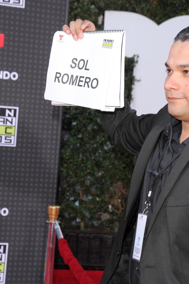 LOS ANGELES, OCT 8 -  Sol Romero at the Latin American Music Awards at the Dolby Theater on October 8, 2015 in Los Angeles, CA photo