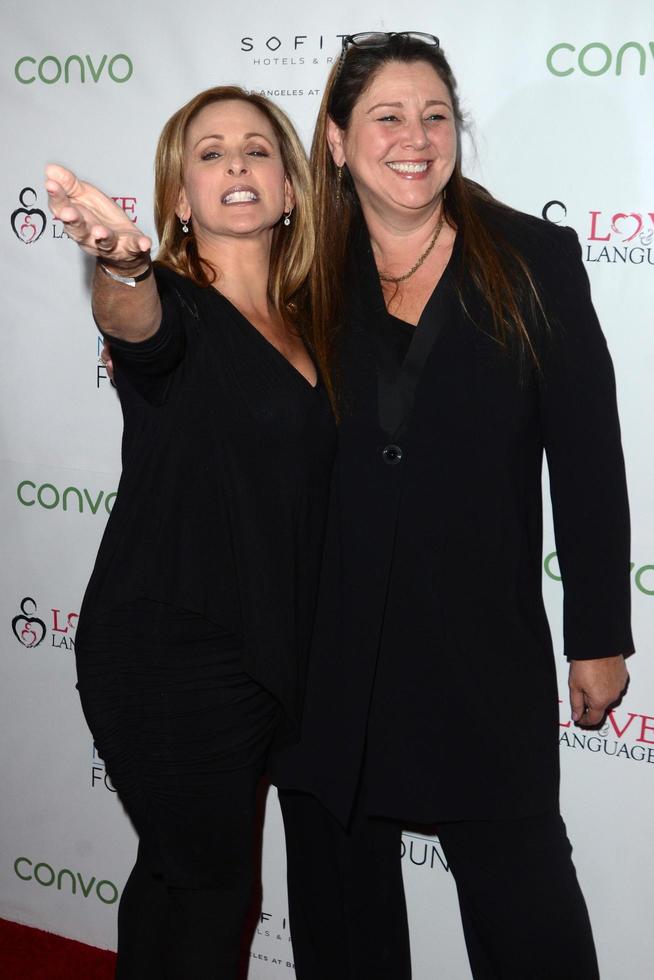 LOS ANGELES, NOV 30 - Marlee Matlin, Camryn Manheim at the Nyle DiMarco Foundation Love and Language Kickoff Campaign 2016 at Sofitel Hotel on November 30, 2016 in Beverly Hills, CA photo