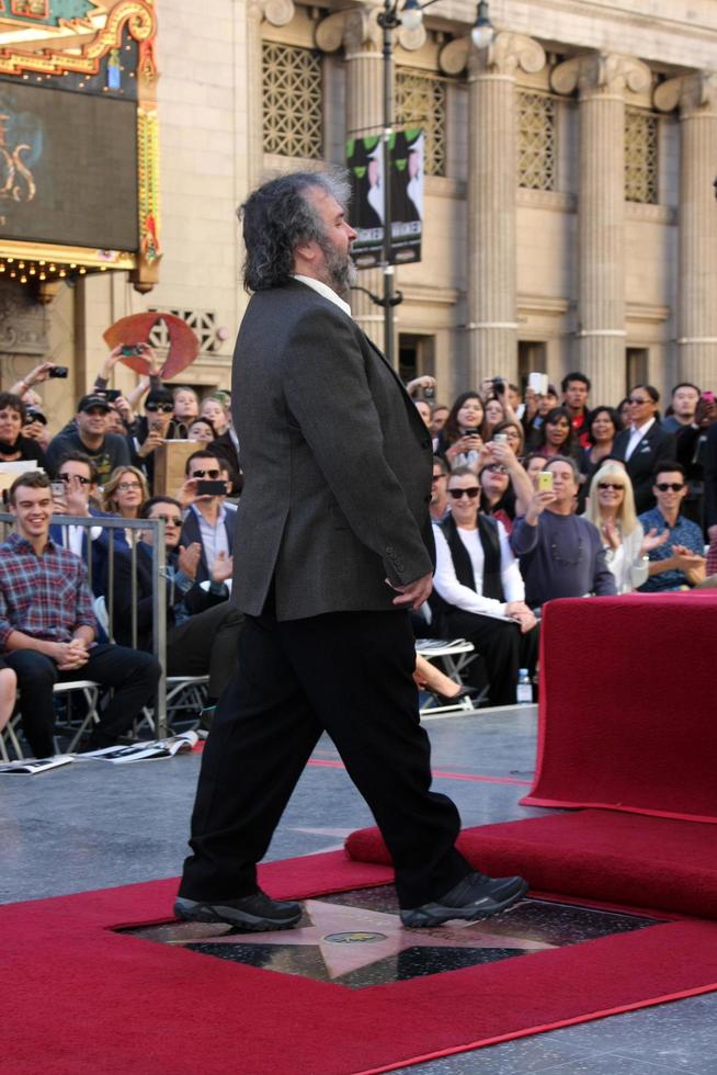 LOS ANGELES, DEC 8 - Peter Jackson at the Peter Jackson Hollywood Walk of Fame Ceremony at the Dolby Theater on December 8, 2014 in Los Angeles, CA photo