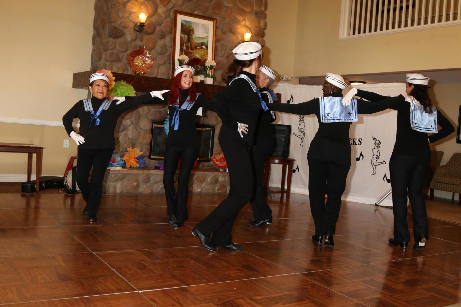 LOS ANGELES, JUL 27 - Tap Chicks at the Norbert Wagner Wish of a Lifetime Pam Kay and the Tap Chicks Performance at the Brookdale Senior Living Center on July 27, 2016 in Loma Linda, CA photo