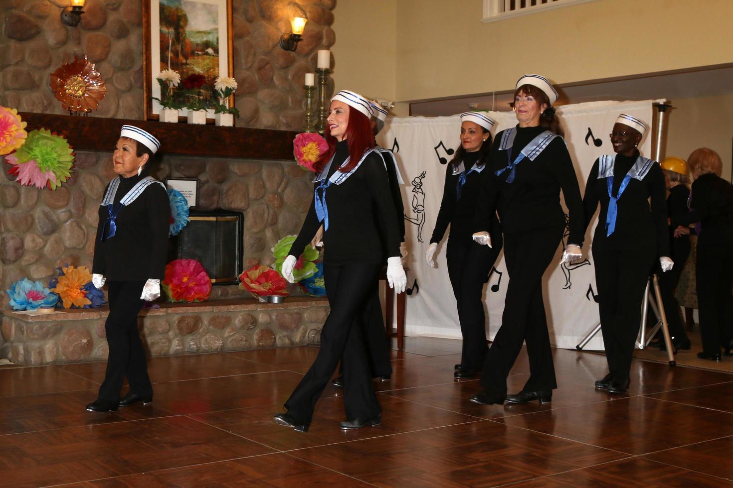 LOS ANGELES, JUL 27 - Tap Chicks at the Norbert Wagner Wish of a Lifetime Pam Kay and the Tap Chicks Performance at the Brookdale Senior Living Center on July 27, 2016 in Loma Linda, CA photo
