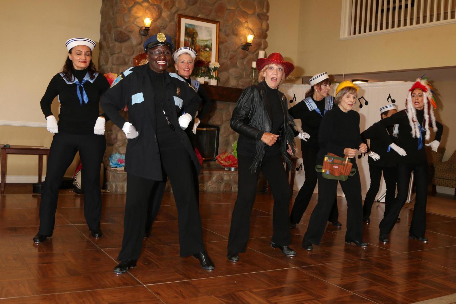 LOS ANGELES, JUL 27 - Tap Chicks at the Norbert Wagner Wish of a Lifetime Pam Kay and the Tap Chicks Performance at the Brookdale Senior Living Center on July 27, 2016 in Loma Linda, CA photo