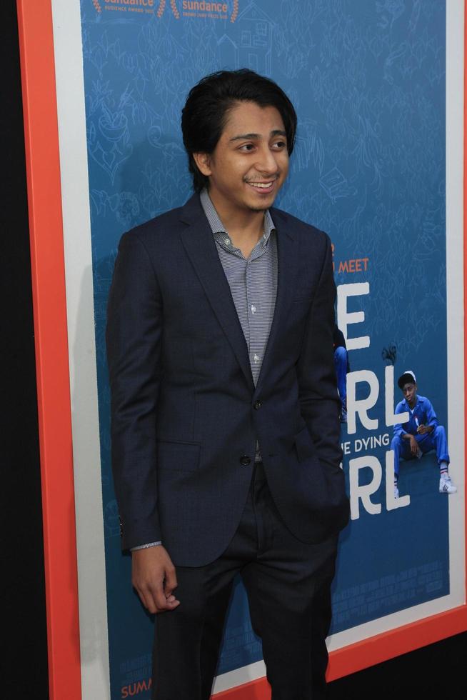 LOS ANGELES, JUN 3 - Tony Revolori at the Me And Earl And The Dying Girl LA Premiere at the Harmony Gold Theatre on June 3, 2015 in Los Angeles, CA photo