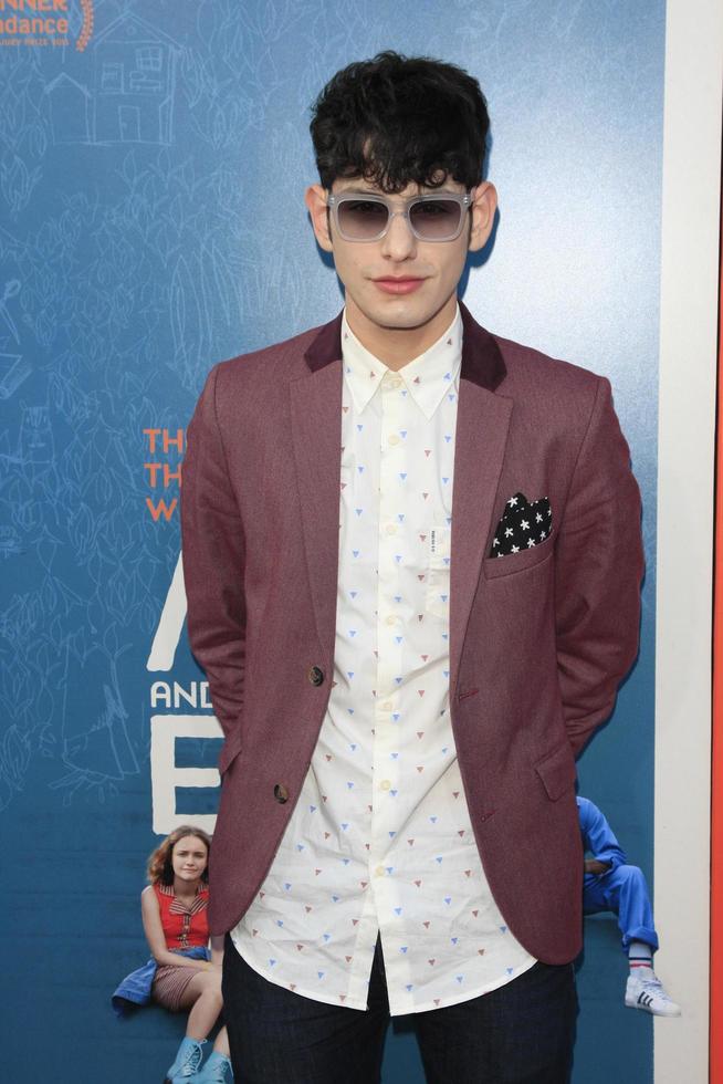 LOS ANGELES, JUN 3 - Matt Bennett at the Me And Earl And The Dying Girl LA Premiere at the Harmony Gold Theatre on June 3, 2015 in Los Angeles, CA photo
