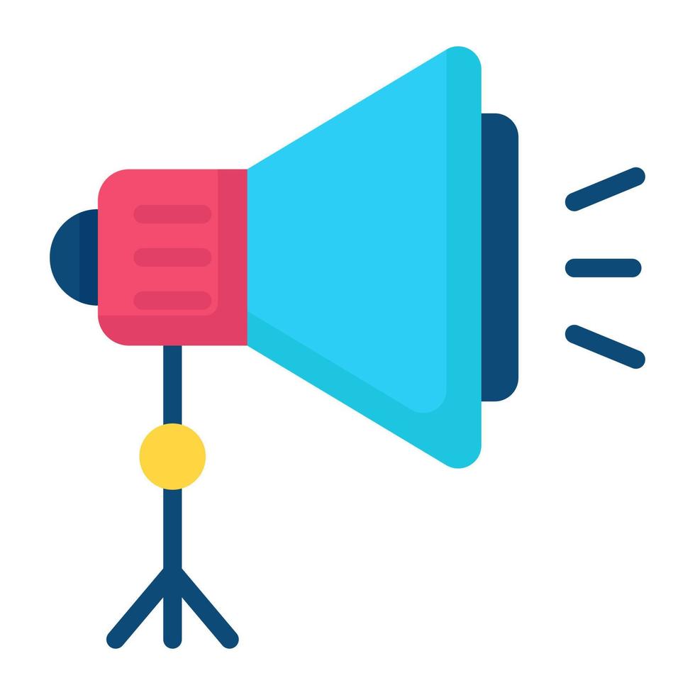 light box flat icon , photography and digital art flat vector design