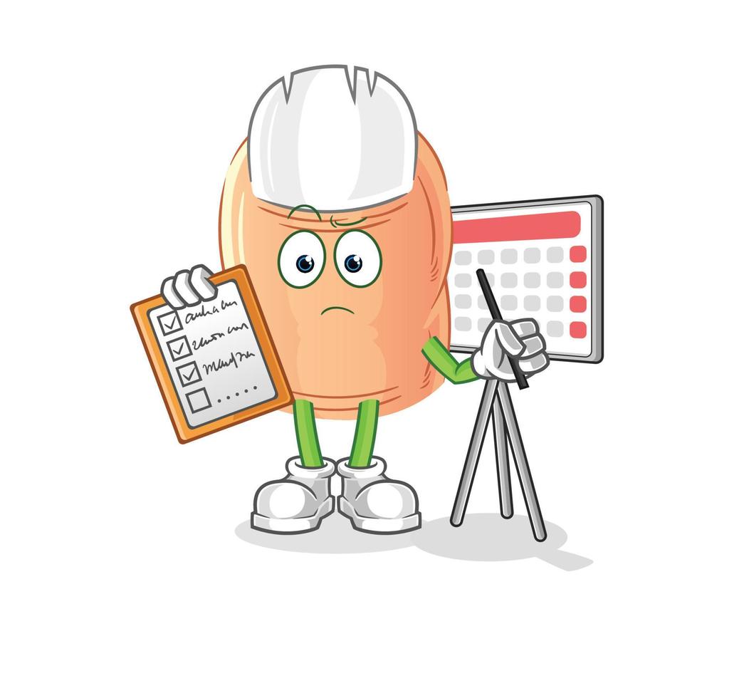 human finger character vector