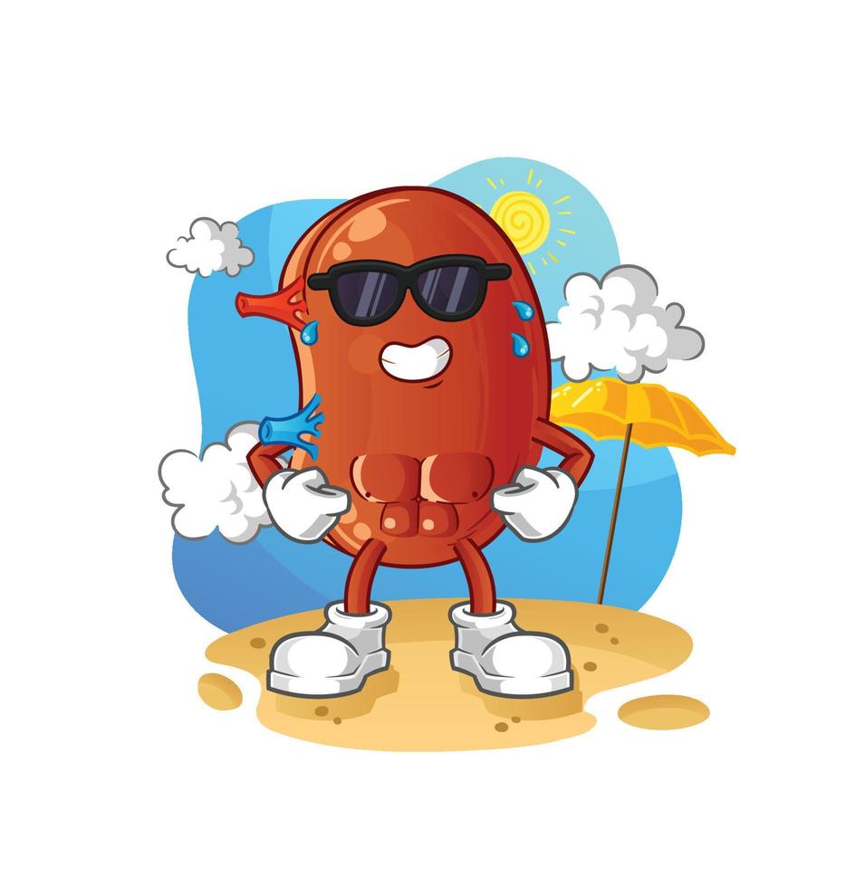 kidney cute vector