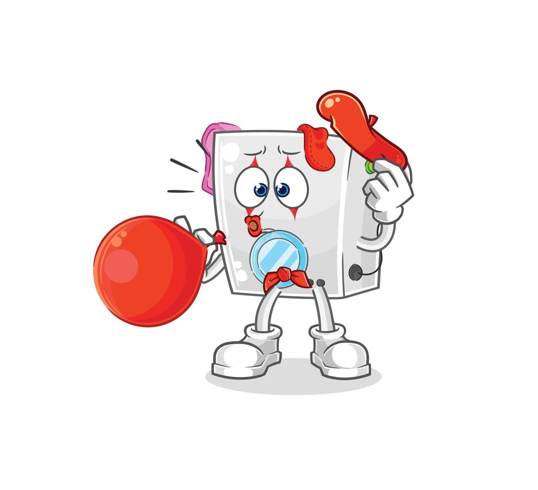 wahing machine vector