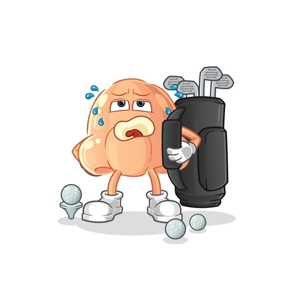 nose cartoon character vector