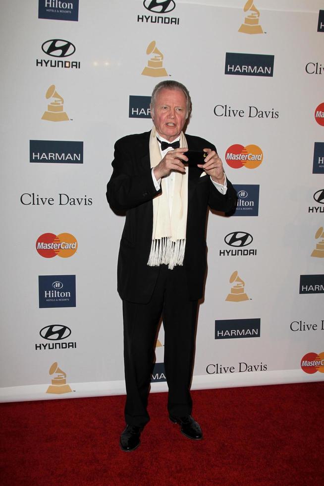 LOS ANGELES, FEB 9 -  Jon Voight arrives at the Clive Davis 2013 Pre-GRAMMY Gala at the Beverly Hilton Hotel on February 9, 2013 in Beverly Hills, CA photo