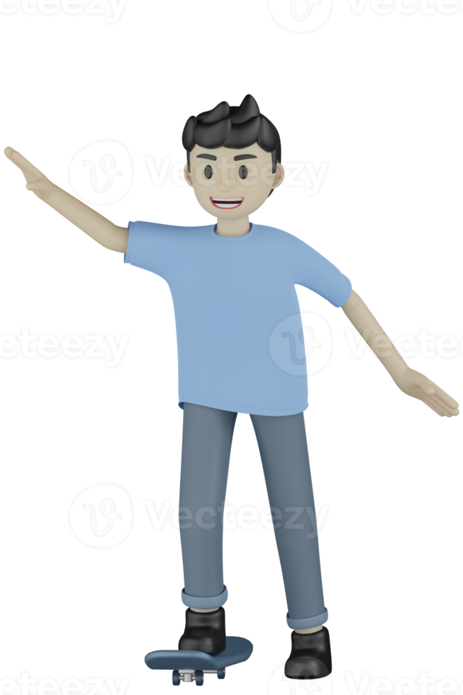 3d Man doing Activity png