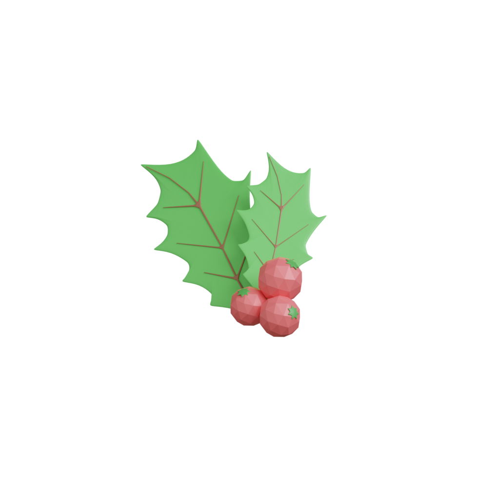 3d Isolated Things about Christmas png