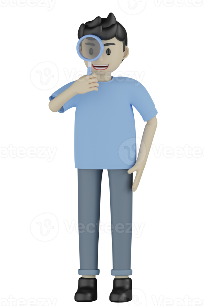 3d Man doing Activity png