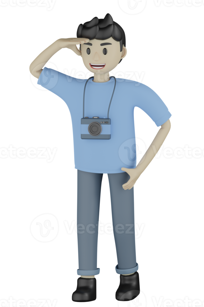 3d Man doing Activity png