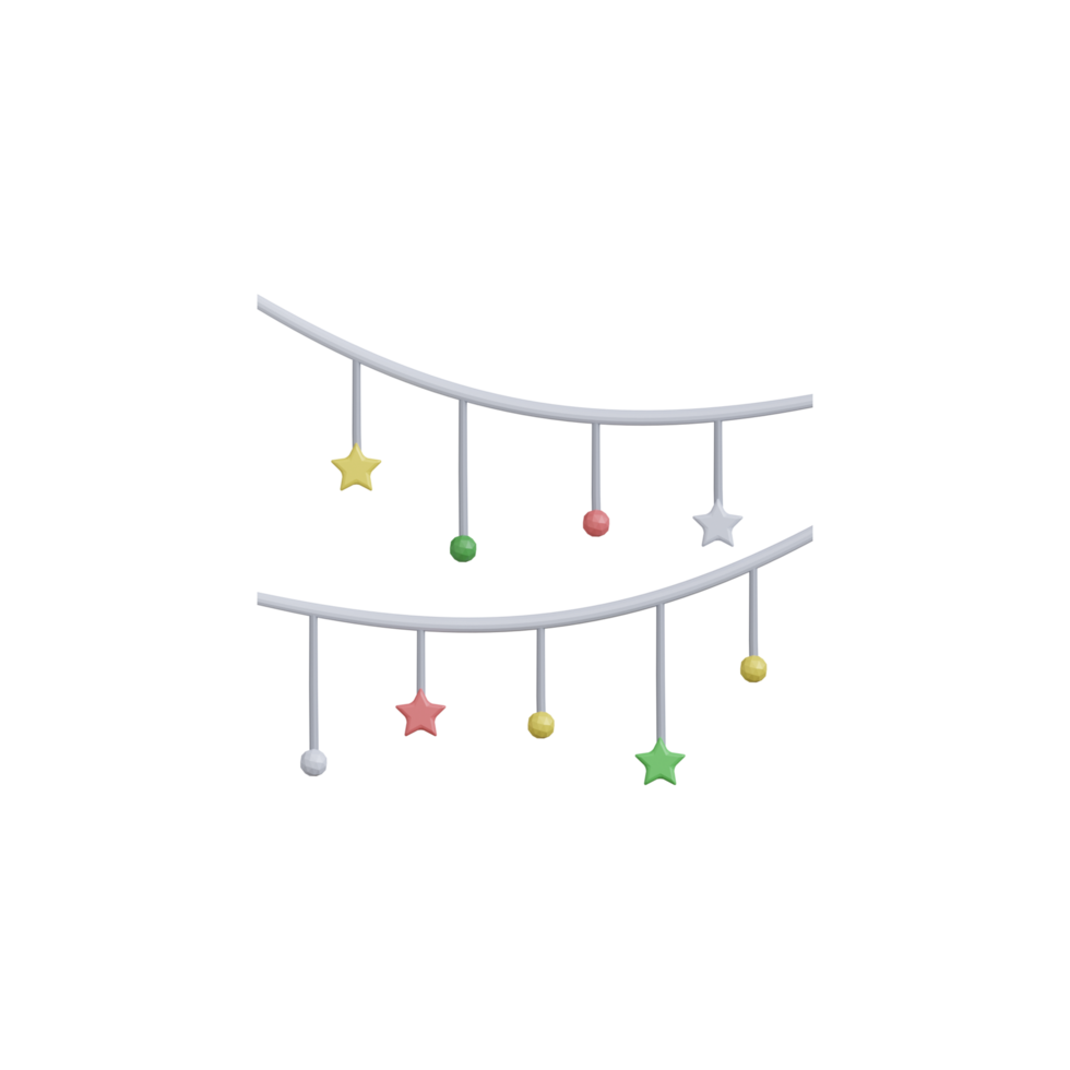 3d Isolated Things about Christmas png
