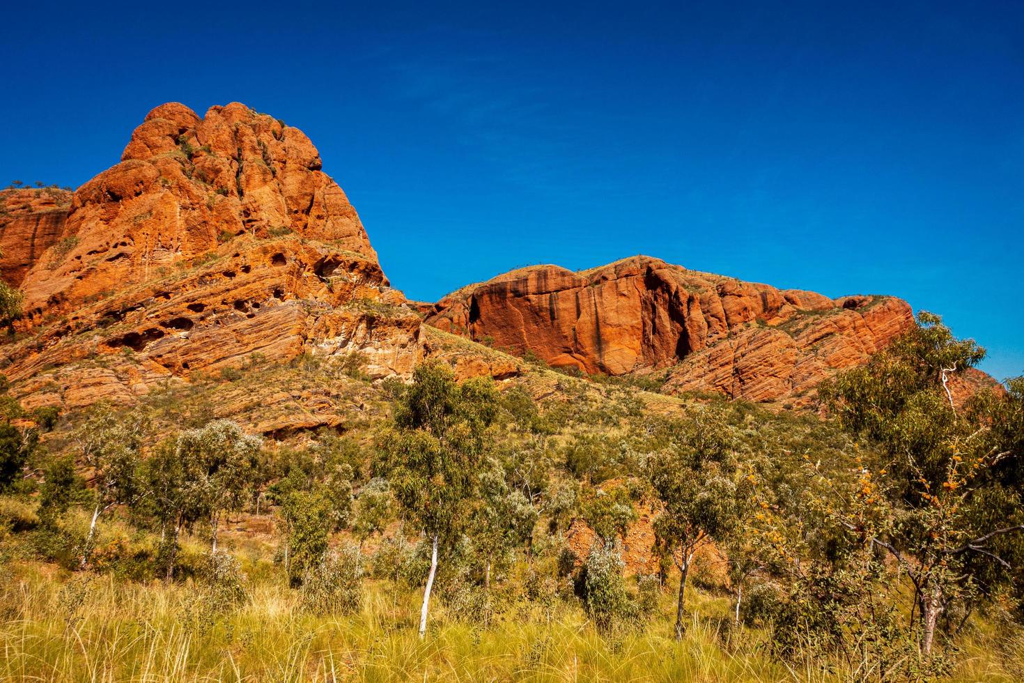 rocas naranjas de wa australia foto