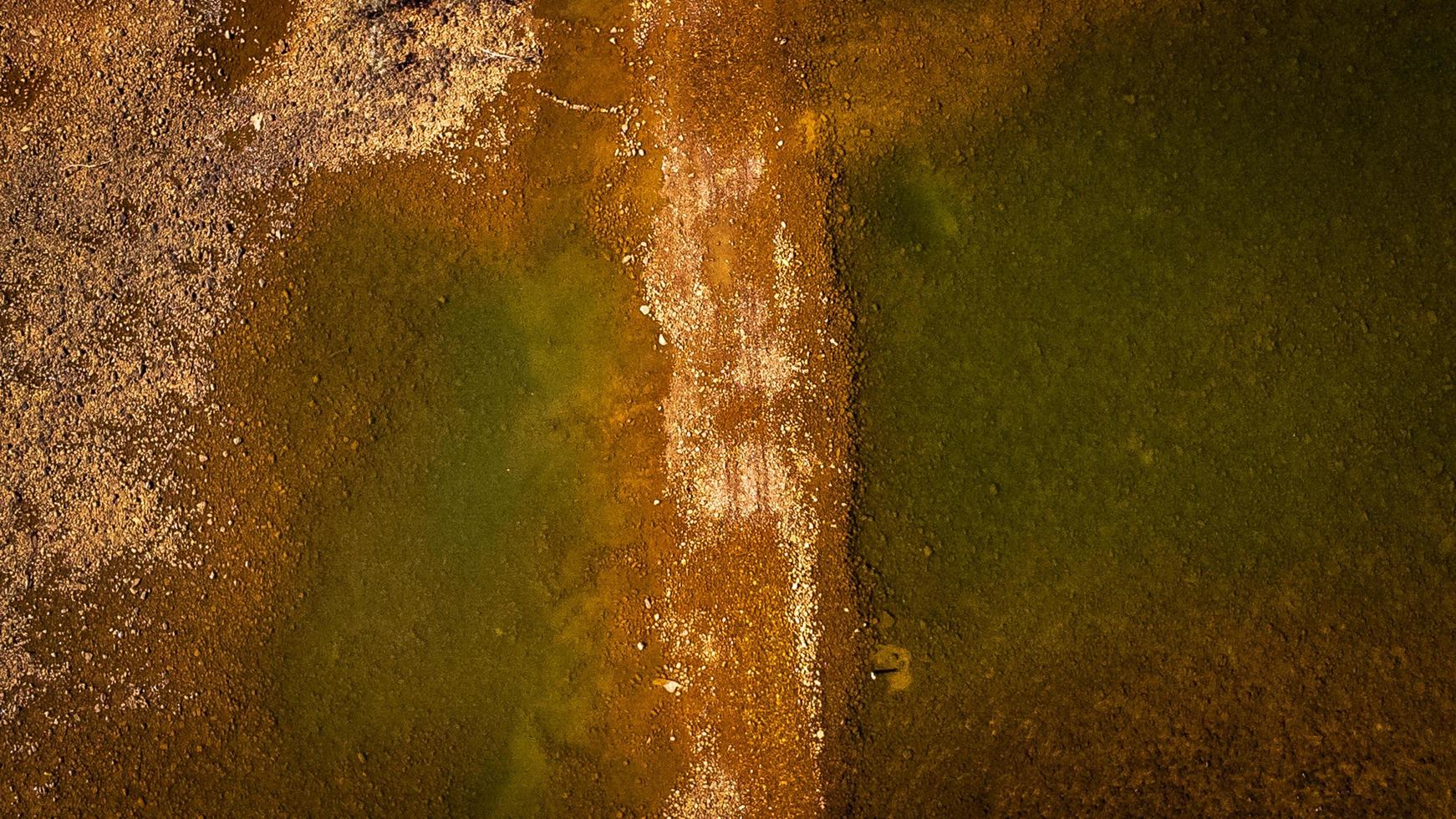 Top down image of the Pentecost River Crossing WA Australia photo