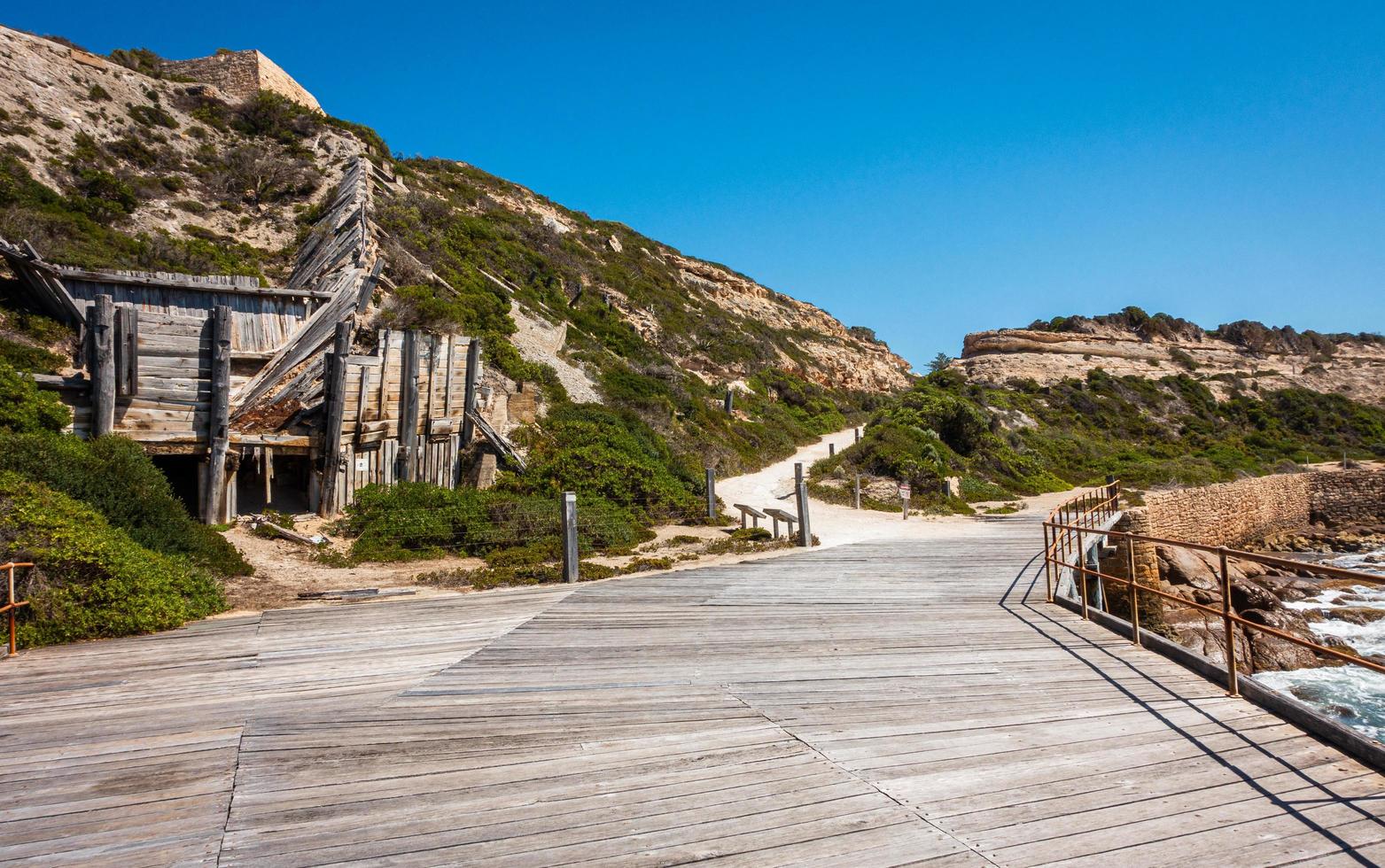 Wooden Jetty on Kangaroo Island photo