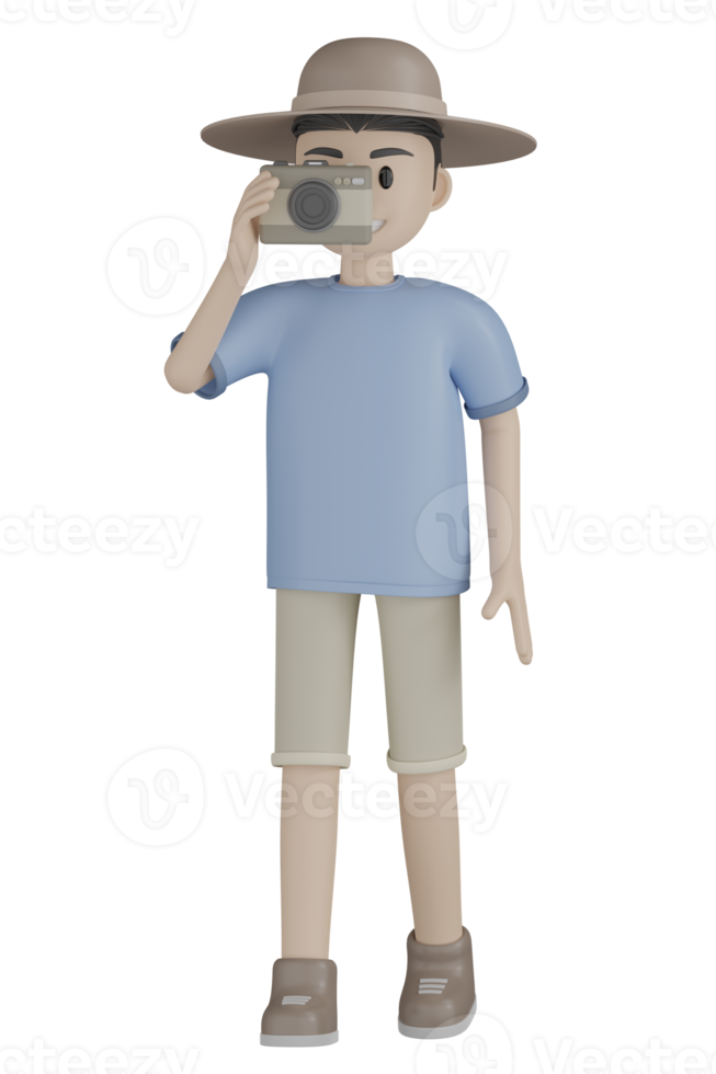 3d Man doing Activity png