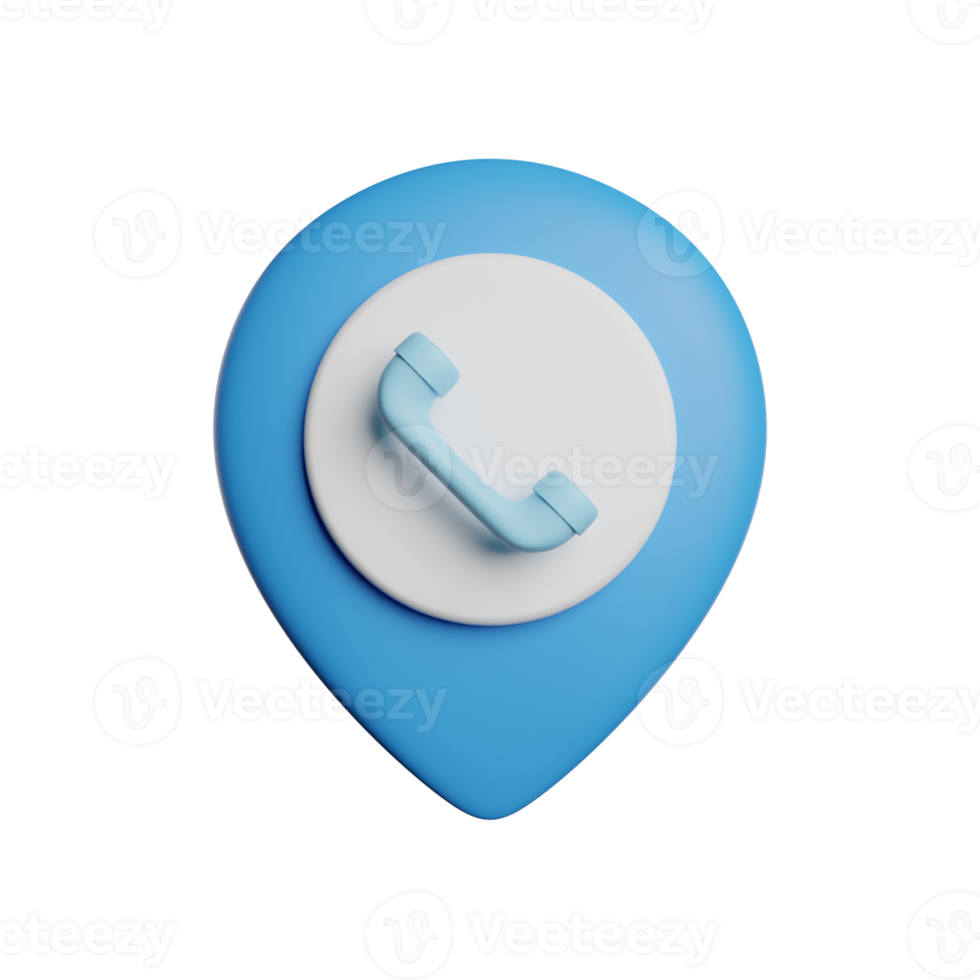 Pin Mark Call Location png