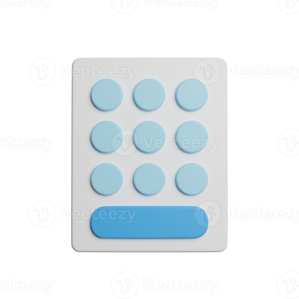 Dial Pad Button png
