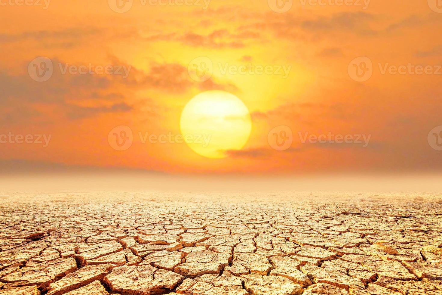 concept of global warming and climate environment change photo