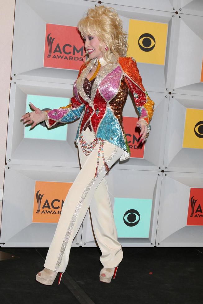 LAS VEGAS, APR 3 - Dolly Parton at the 51st Academy of Country Music Awards at the MGM Grand Garden Arena on April 3, 2016 in Las Vegas, NV photo