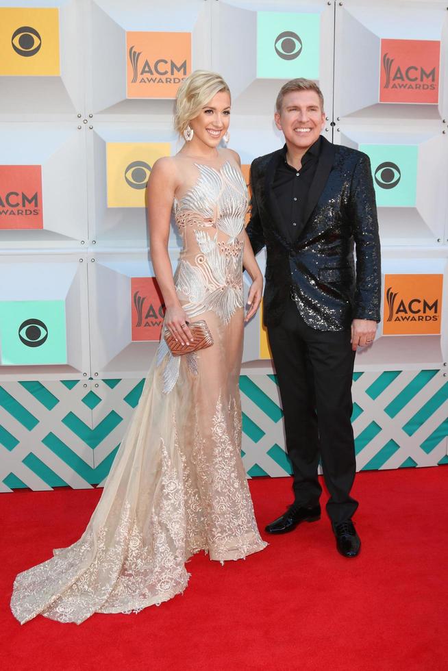 LAS VEGAS, APR 3 - Savanah Crisley, Todd Crisley at the 51st Academy of Country Music Awards Arrivals at the Four Seasons Hotel on April 3, 2016 in Las Vegas, NV photo