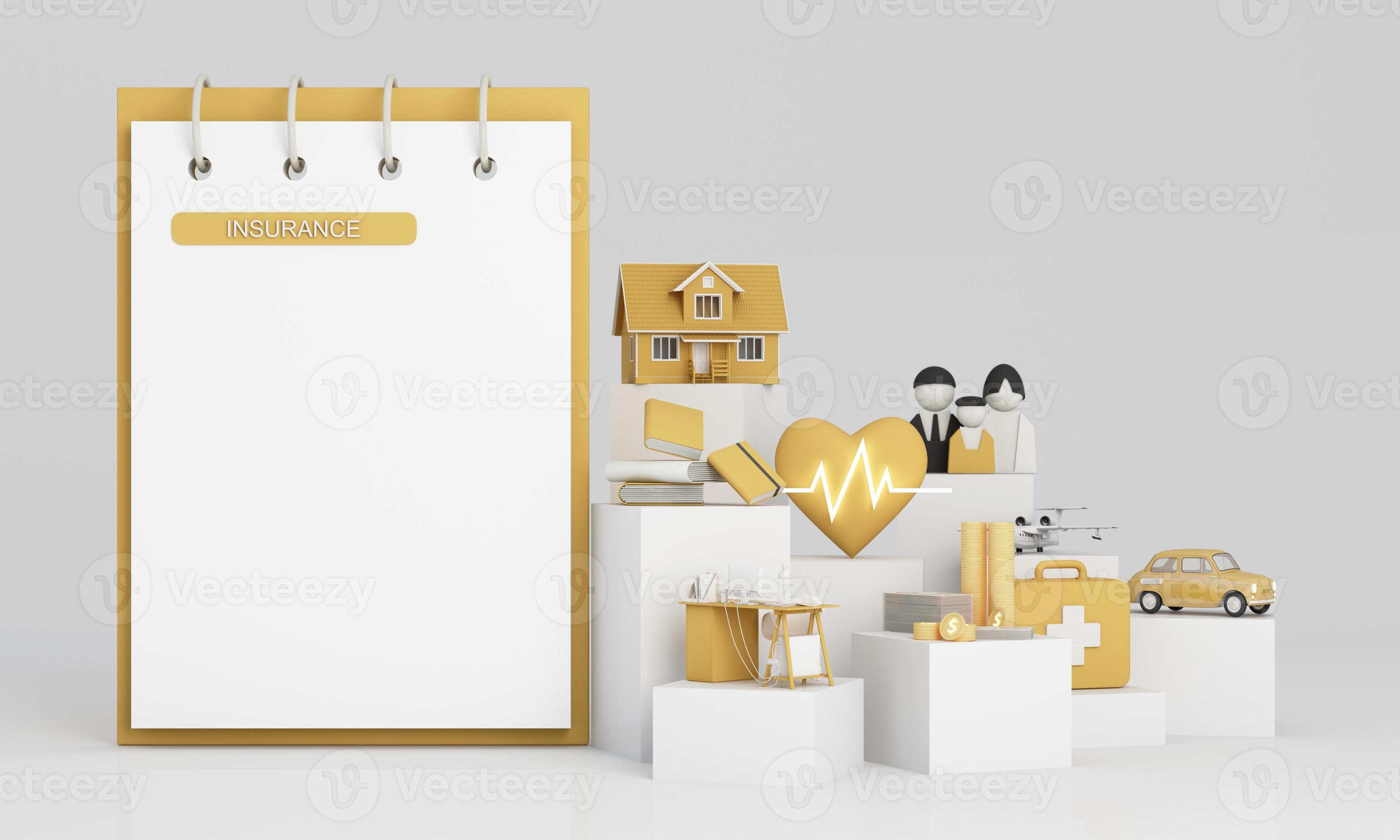 Insurance company client take out complete insurance concept for text. Assurance and insurance car, real estate and property, travel, finances, health, family and life. realistic cartoon -3d render 10114093 Stock Photo at Insurance company client take out complete insurance concept for text. Assurance and insurance car, real estate and property, travel, finances, health, family and life. realistic cartoon -3d render 10114093 Stock Photo at
