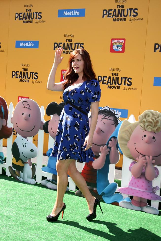 LOS ANGELES, NOV 1 - Sara Rue at the The Peanuts Movie Los Angeles Premiere at the Village Theater on November 1, 2015 in Westwood, CA photo