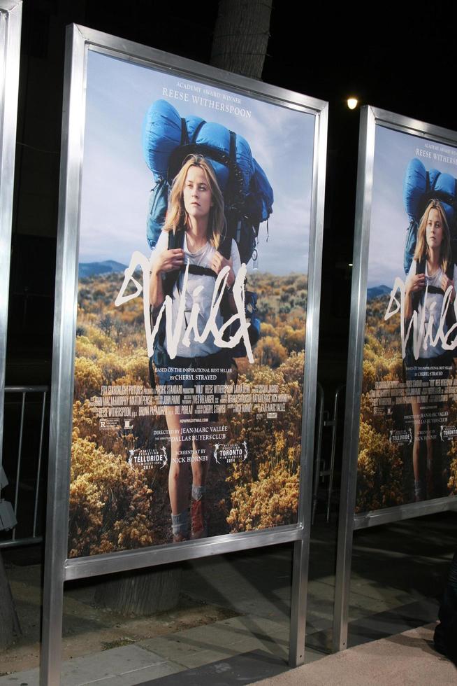 LOS ANGELES, NOV 19 - Wild Poster at the Wild Premiere at the The Academy of Motion Pictures Arts and Sciences on November 19, 2014 in Beverly Hills, CA photo