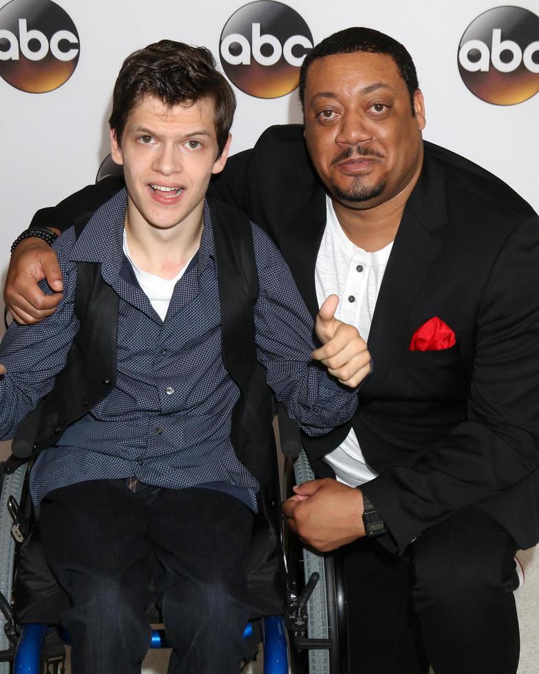 LOS ANGELES, AUG 4 - Micah Fowler, Cedric Yarbrough at the ABC TCA Summer 2016 Party at the Beverly Hilton Hotel on August 4, 2016 in Beverly Hills, CA photo