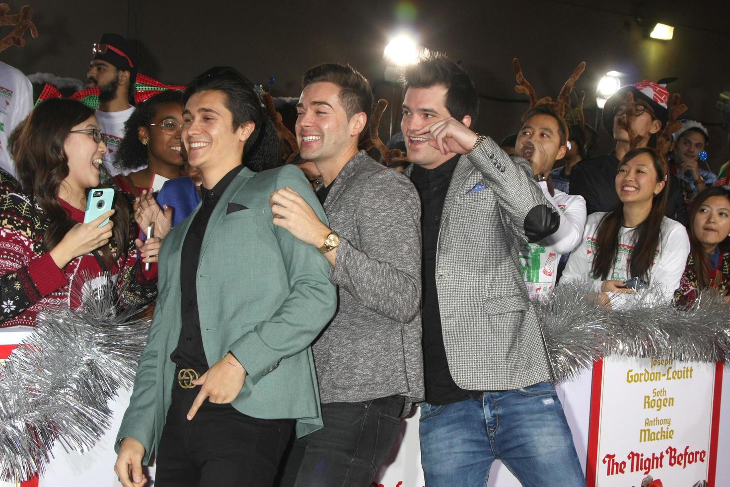 LOS ANGELES, NOV 17 - The Scheme at the The Night Before LA Premiere at the The Theatre at The ACE Hotel on November 17, 2015 in Los Angeles, CA photo