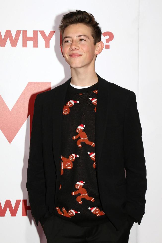 LOS ANGELES, DEC 17 - Griffin Gluck at the Why Him  Premiere at Bruin Theater on December 17, 2016 in Westwood, CA photo