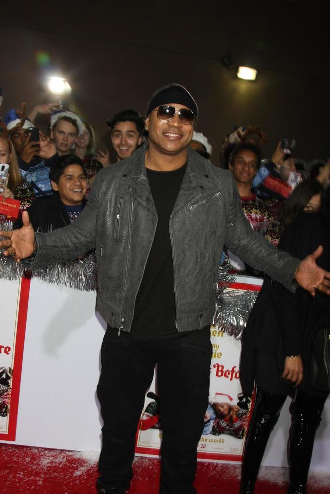 LOS ANGELES, NOV 17 - LL Cool J, aka James Todd Smith at the The Night Before LA Premiere at the The Theatre at The ACE Hotel on November 17, 2015 in Los Angeles, CA photo