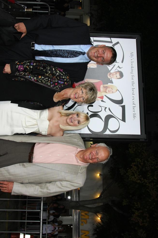 LOS ANGELES, SEP 19 - Anna Faris, Parents, brother arriving at the What s Your Number  Los Angeles Premiere at Regency Village Theater on September 19, 2011 in Westwood, CA photo