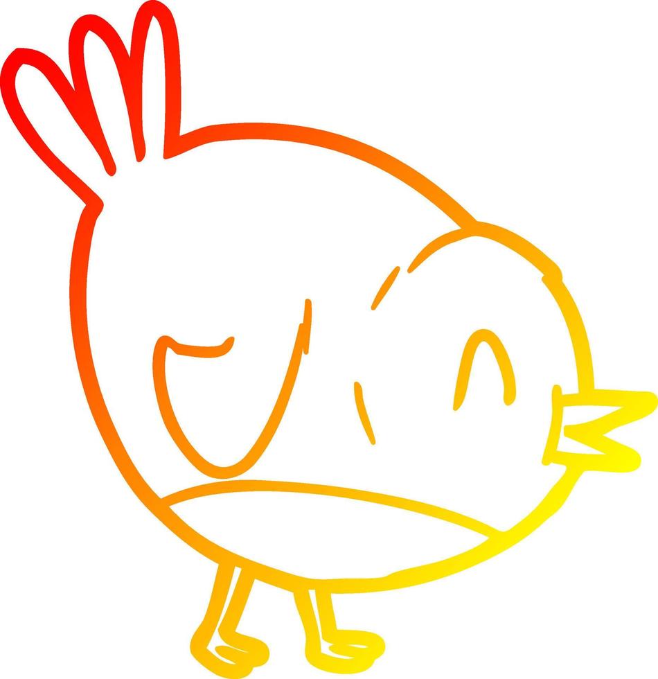 warm gradient line drawing cartoon robin bird 10118342 Vector Art at Vecteezy warm gradient line drawing cartoon robin bird 10118342 Vector Art at Vecteezy