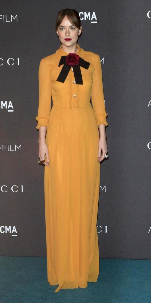 LOS ANGELES, NOV 7 - Dakota Johnson at the LACMA Art Film Gala at the LACMA on November 7, 2015 in Los Angeles, CA photo