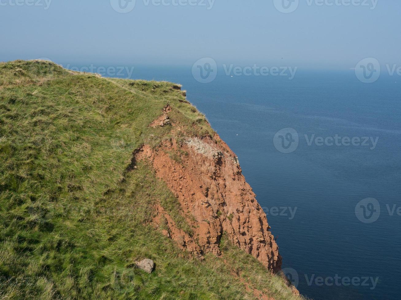 helgoland island in the north sea photo