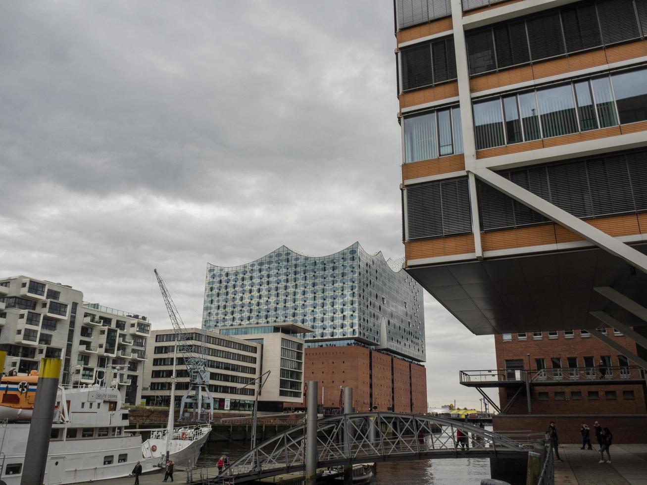 the city of Hamburg in germany photo