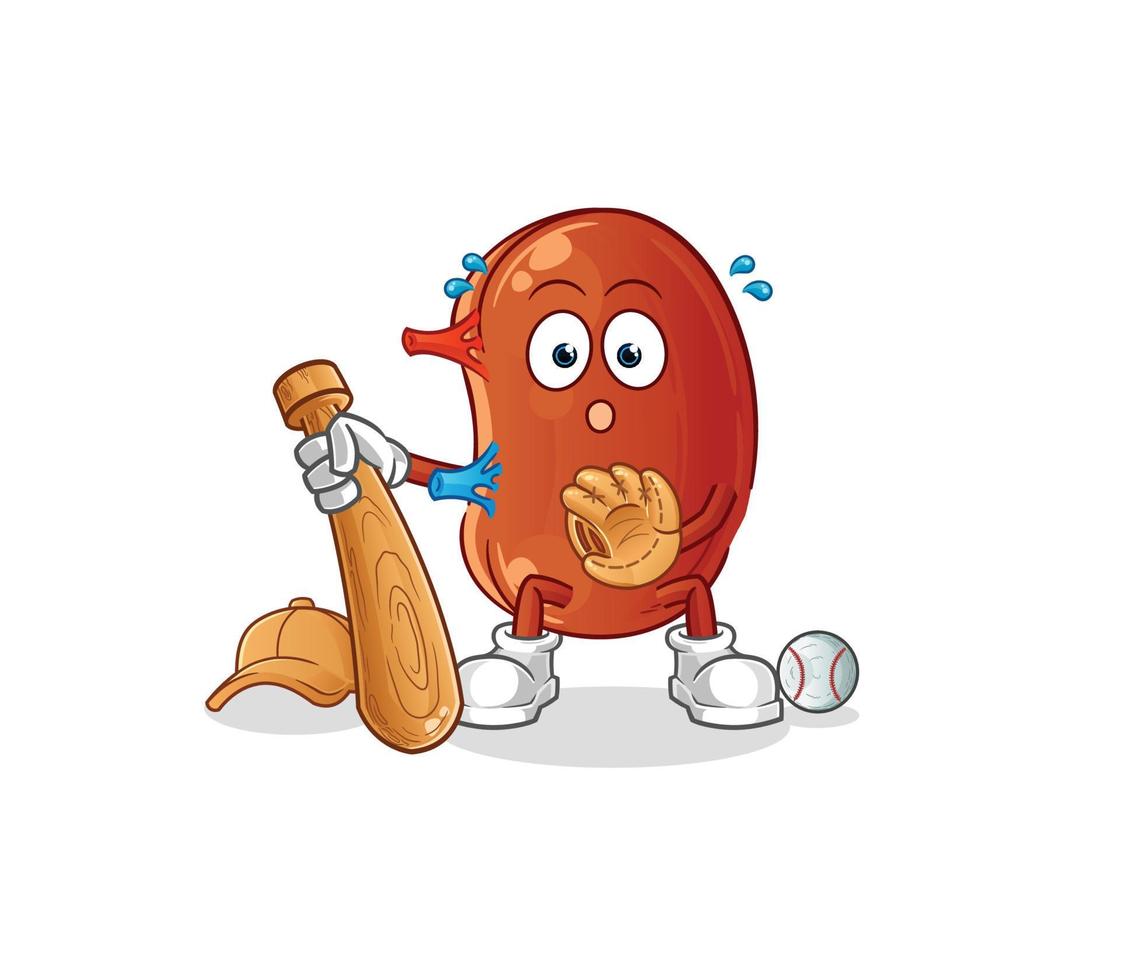 kidney cute vector
