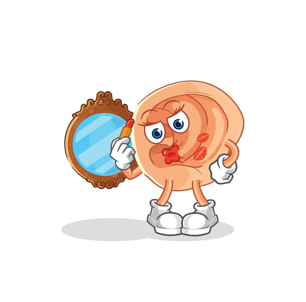 human ear vector