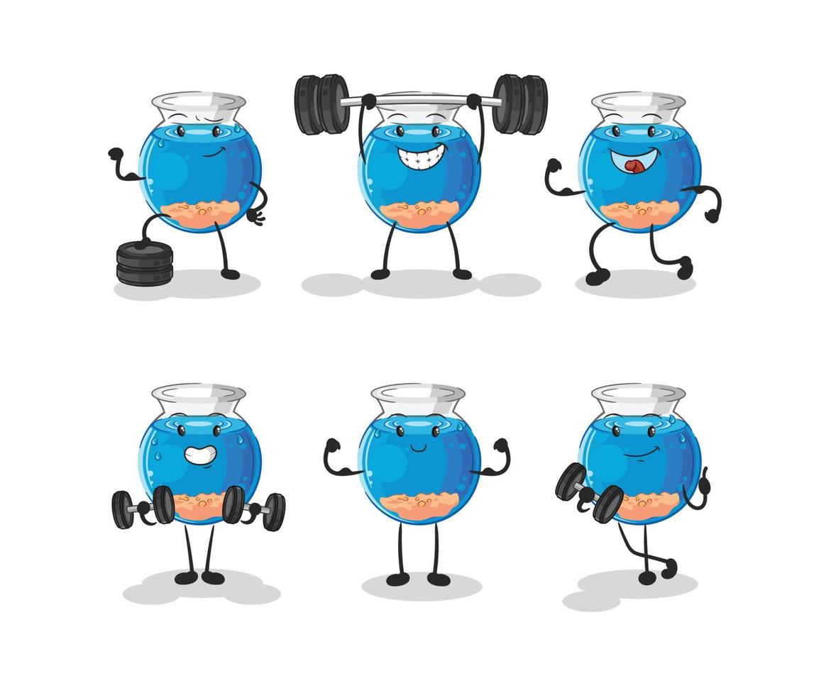 aquarium cartoon vector