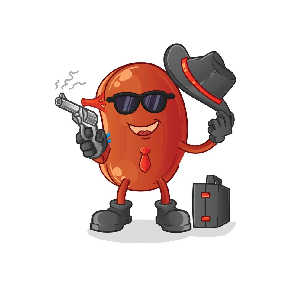 kidney cute vector