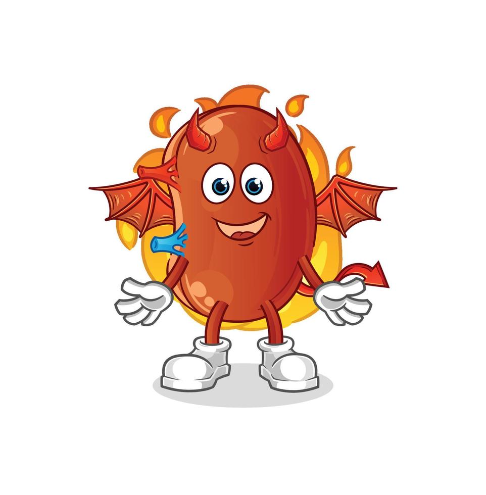 kidney cute vector