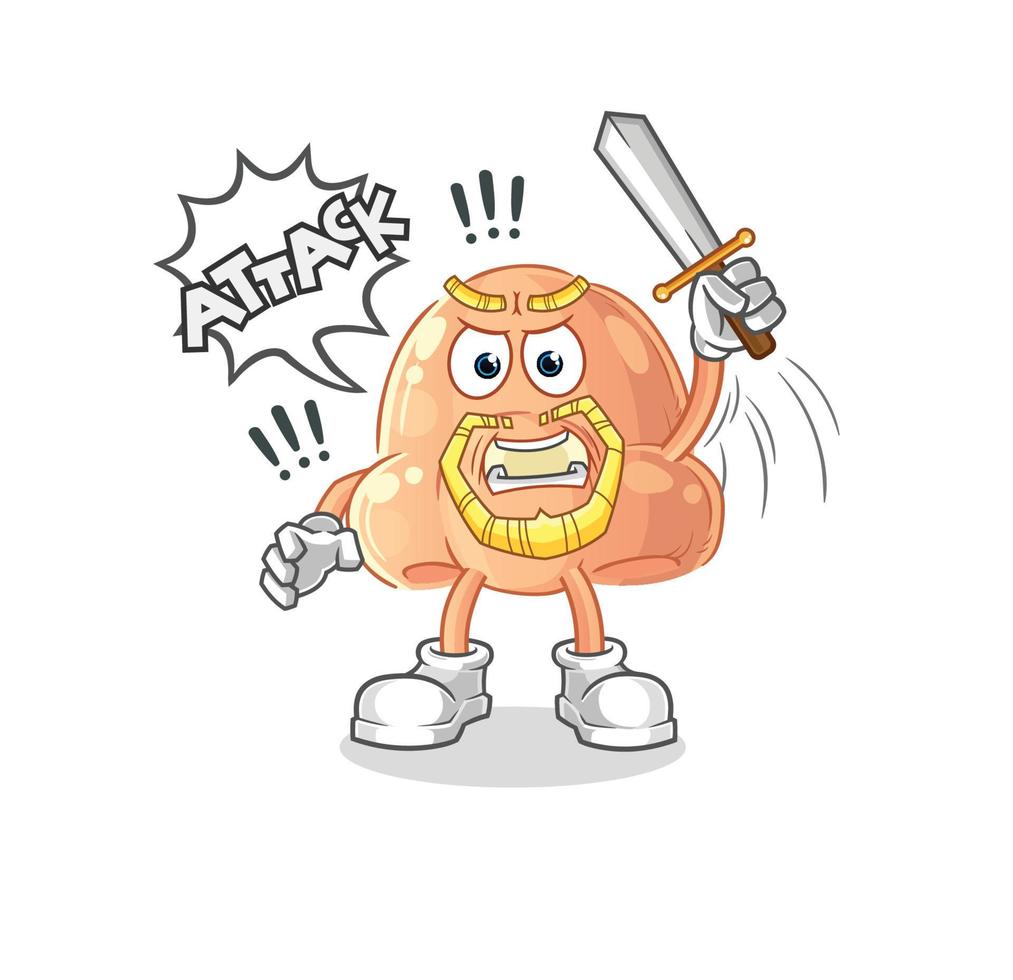 nose cartoon character vector