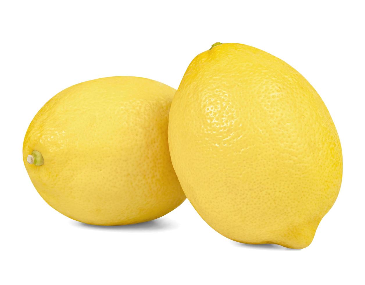 Lemon isolated on white background ,include clipping path photo